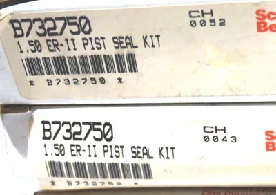 6 NEW SCHRADER BELLOWS B732750 1.50 ER-II PISTON SEAL KITS