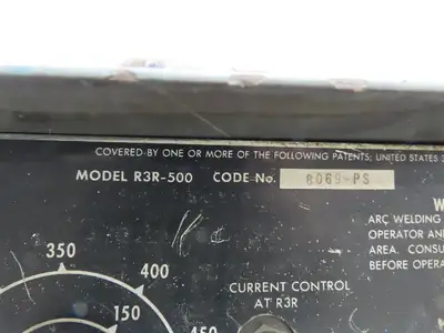 Lincoln 8069-PS IDEALARC R3R DC ARC Stick Welder Welding Power Source 500 AMP