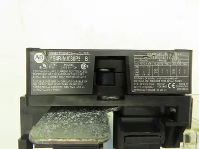 Allen Bradley 194RF-NJ030 Fusible Disconnect Switch 30A 600VAC 3PH  Lot of 4