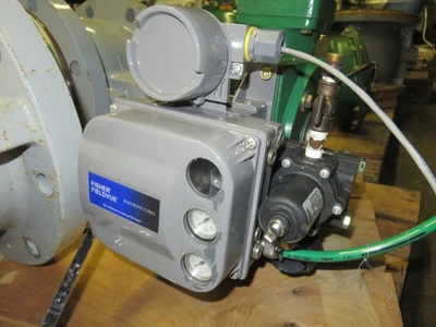Fisher 8" V150 V-Ball Control Valve , material wcc/316ss