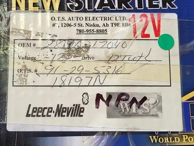 USED LEECE-NEVILLE 28100-17040
