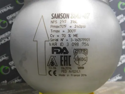 USED SAMSON 3271-01-350-FC