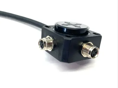 New | in-Stock DIS Sensors QG40 Series Inclination Tilt Sensor, 2x M8 3-Pin Conn Shielded Ca Sensors Michigan US | Maverick Industrial Sales #1390777