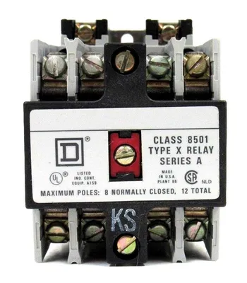 NEW SQUARE D 8501-XO-60 RELAY TYPE X 8501XO60