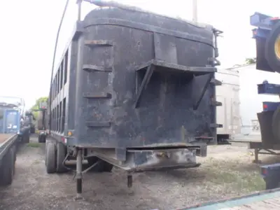 Used HERCULES 28′ DEMOLITION DUMP TRAILER Dump Trailers Florida US | USA Transequipment #1542476