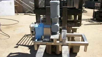 Pump, Positive, APV, Mdl 3RU, S/st, 1 HP, 1.5" #S741124