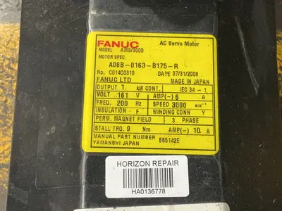 Used FANUC A06B0163B175R Motors (misc) Ohio US | HGR 24 #1300957
