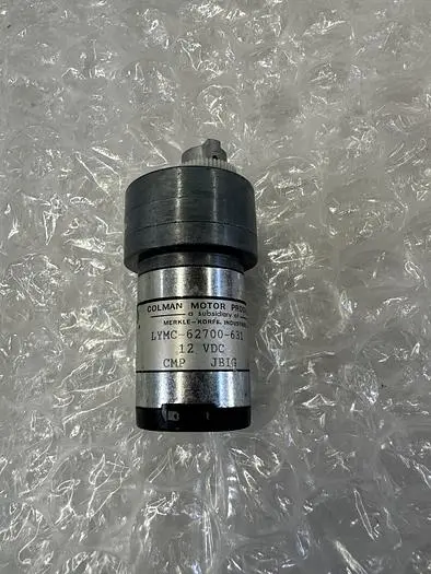 Used COLMAN LYMC-62700-631 Motors (misc) | Advanced Capital Equipment Sales #430754