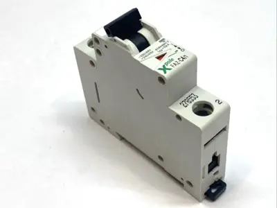 Used Eaton Moeller Miniature Circuit Breaker 1P 4A DIN Rail 278553 Circuit Breakers Michigan US | Maverick Industrial Sales #1394235