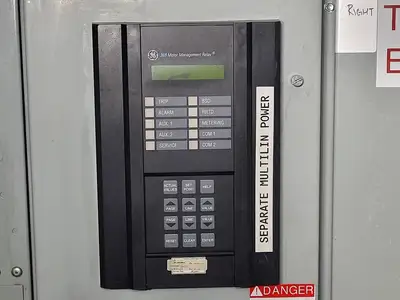 5kV/1200A Medium Voltage MCC Double Structure w/ Motor Protection Relays