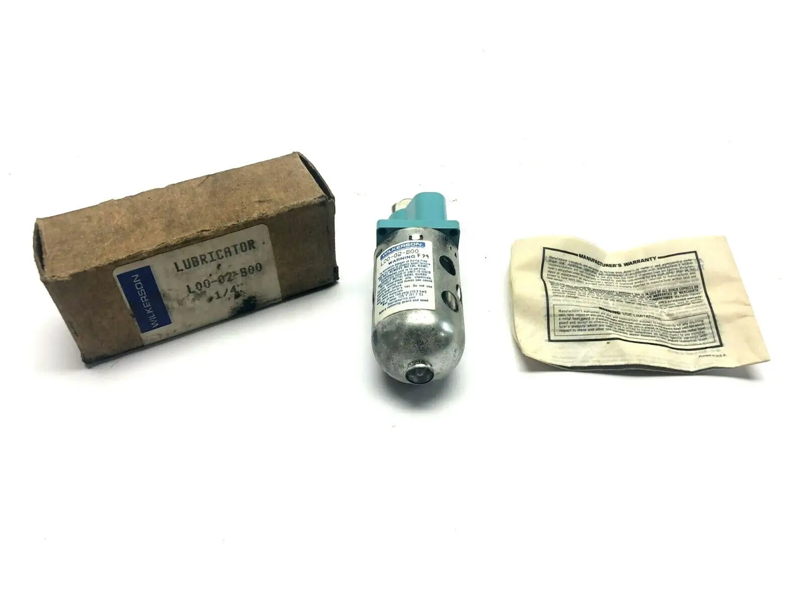 New | in-Stock Wilkerson L00-02-B00 Lubrication Equipment Michigan US | Maverick Industrial Sales #1396853