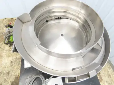 Orientech Vibratory Bowl Feeder 12" Base Small Parts Sorter 12mm Gromet