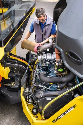 BOMAG BW 161 AD-5 Tandem Vibratory Rollers | Mid South Machinery (6)