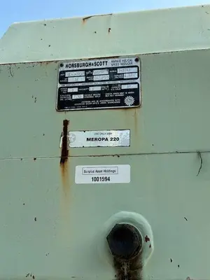 USED HORSBURGH & SCOTT MARK 2 HELICAL SPEED REDUCER