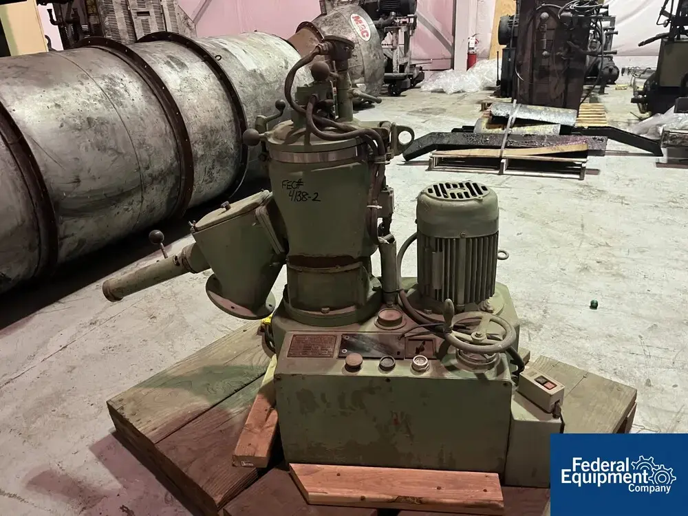 USED Papenmeier 8 Liter Papenmeier High Intensity Mixer, Model TGAHK8, 3 KW