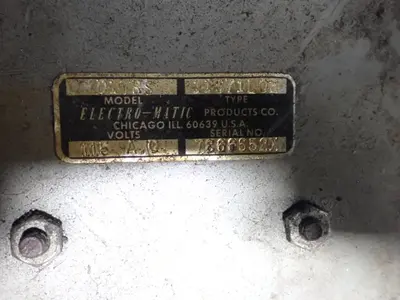Walker, Electro-matic Electromagnetic Chuck, Magnetic Chuck Control