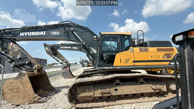 Used 2022 HYUNDAI HX480AL Crawler Excavators Texas US | National Equipment Dealers #1422222