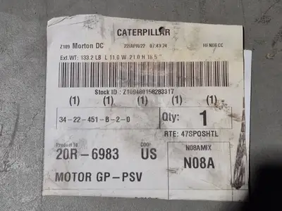 USED CATERPILLAR 307-3082