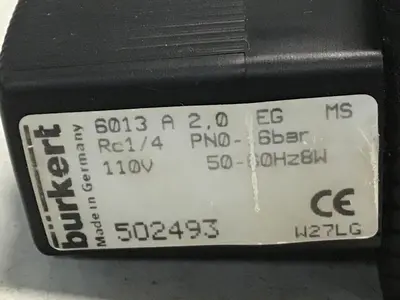 USED BURKERT 502493 6013