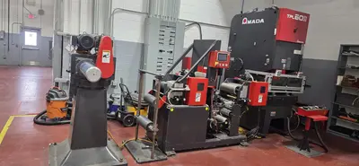 Used 2004 AMADA TPL60 SI Straight Side Presses Indiana US | Revelation Machinery #1494987