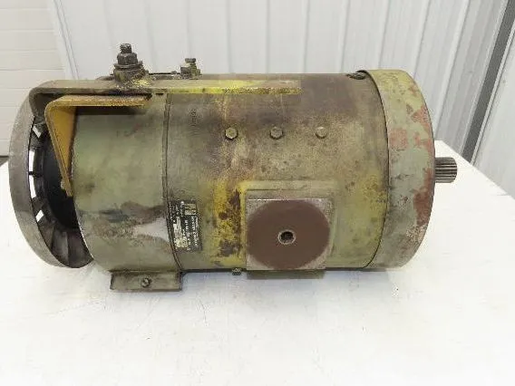 Hyster 325744 Traction DC Motor Brake 36/48v From E50XL Forklift