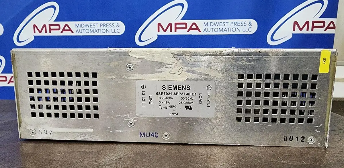 USED SIEMENS 6SE7021-8EP87-0FB1