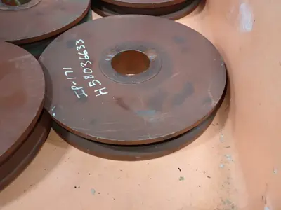 9" X 1" Pullies