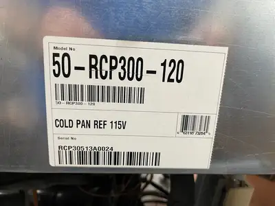 Used Wells Used Wells RCP-300 45" Drop-In Buffet Table Refrigerator insert with 3 Food Pan Capacity 120V Refrigerators Illinois US | Falcon Restaurant Supply #1376146