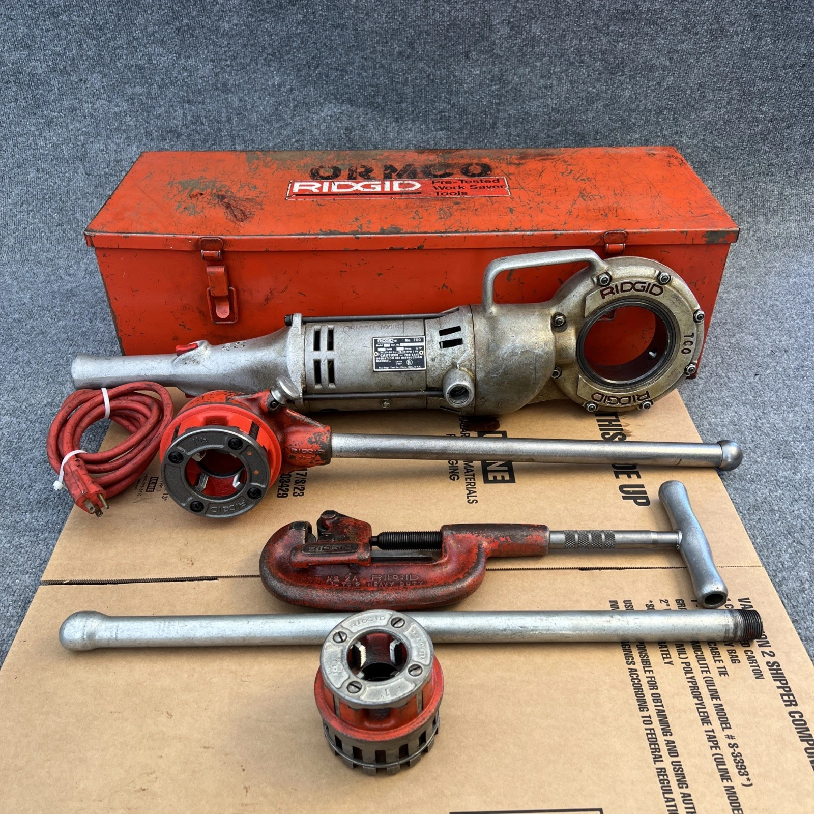 Used RIDGID RIDGID 700 Misc Industrial Equipment California US | Davliegogo LLC #1709976