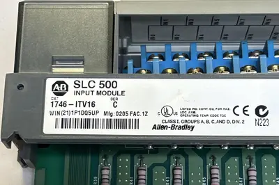 Used ALLEN-BRADLEY 1746-ITV16 Input / Output Modules | Surplus Asset Holdings #1205871