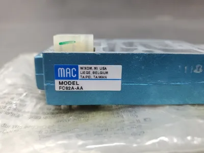 MAC FC82AAA ADVANCED PNEUMATIC VALVE. 6A-12