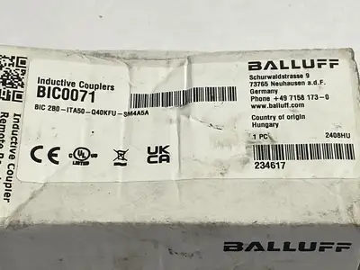 USED BALLUFF BIC0071