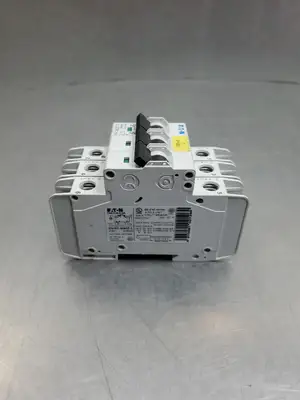 USED Eaton FAZ-C16/3-NA Circuit Breaker, 16A, 3P, 480Y/277VAC