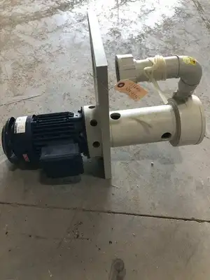 Schmid/ A/V Stubbe ETLB25-125 .9kW PP Sealless Immersion Chemical Pump 3PH 6m3/h