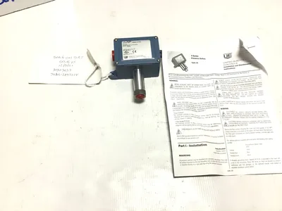 UE J6-358 Pressure Switch: 0 to 250 PSI