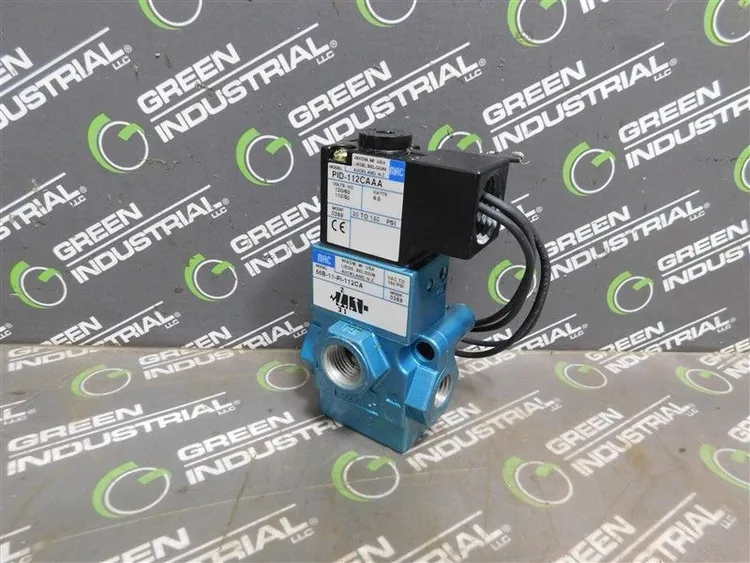 Used MAC 55B-11-PI-112CA Solenoid Regulators | Green Industrial #682238
