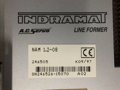 USED INDRAMAT NAM 1.2-0.8-LINE FORMER