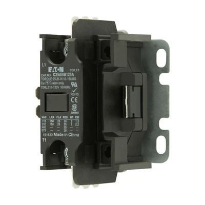 Eaton C25ANB130B Definite Purpose Contactor, Quick, 30A, 110-120 Vac [New]