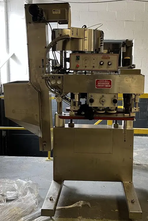 Used KAPS-ALL PACKAGING SYSTEMS A-2 Cappers Quill - Automatic Inline Ontario CA | The Equipment Kings #911243