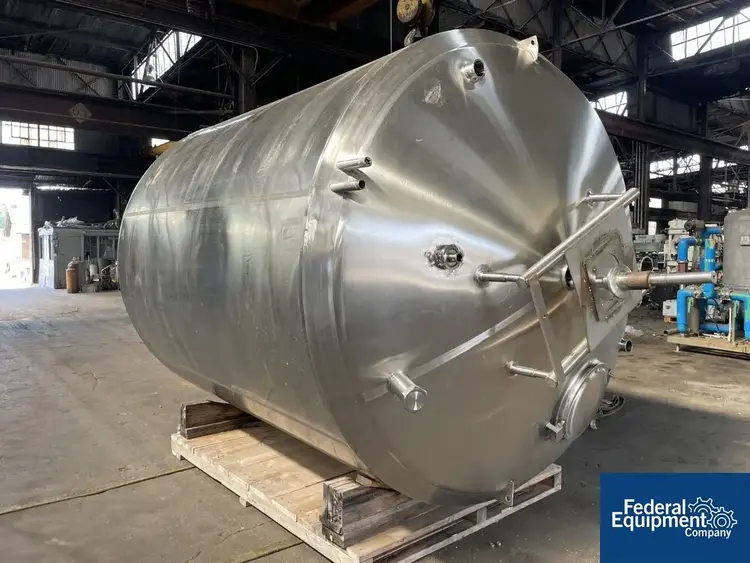 Used Cherry-Burrell 3,000 Gallon Jacketed Cherry Burrell Tank Stainless Steel Tanks Ohio US | Federal Equipment Company #129335