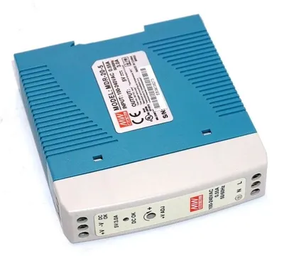 3 NEW MEAN WELL MDR-20-5 SLIMLINE POWER SUPPLY MODULES MDR205