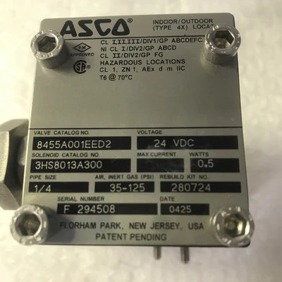 NEW ASCO 8455A001EED2