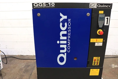 Used 2018 Quincy QCS-10, 10 HP, Rotary Screw Rotary Screw & Sliding Vane Air Compressors New Jersey US | Machinery Values #1460700