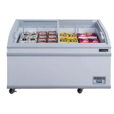 New | in-Stock Dukers New Dukers WD-500Y Commercial Chest Freezer in White 56" Display Freezers Illinois US | Falcon Restaurant Supply #1376285