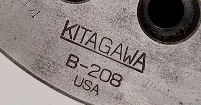USED KITAGAWA B-208 3 JAW CHUCK