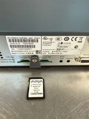 Avaya IP Office 500 V2 Phone Control unit – 700476005 - IP500V2 (3.6.3)