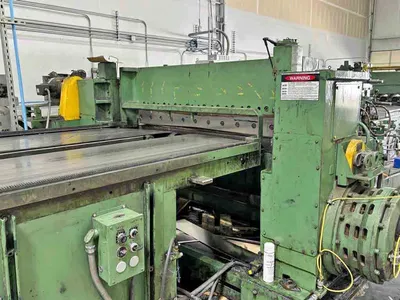 ROWE-VOSS 60" x 0.139" x 20,000# Cut To Length Line Stock # 14692 CUT-TO-LENGTH LINES | Machinery International LLC (7)