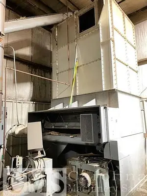 USED WOOD POWER 25 HP GRINDER WITH FURNACE 25 HP GRINDER WITH FURNACE