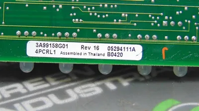 Westinghouse 4PCRL1 Ovation Local I/O Interface Board 3A99158G01 Rev. 16 Used