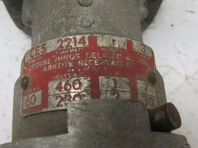 Crouse Hinds Co CES2214 Arktite Delayed Action Circuit Breaking Plug